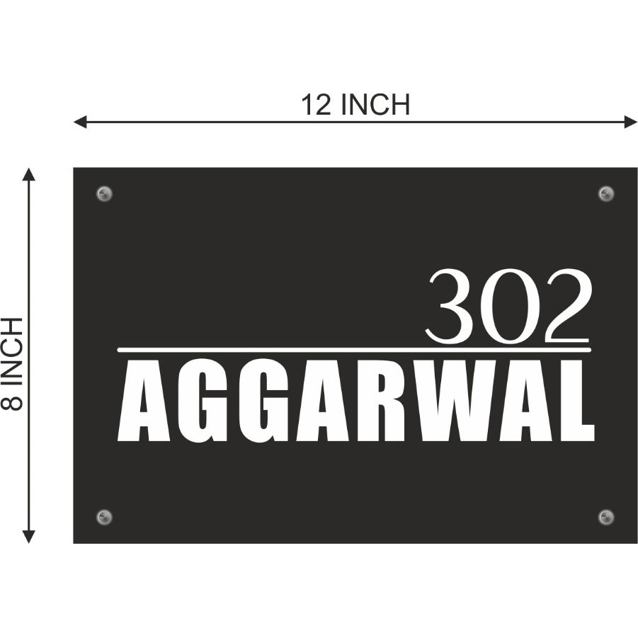 aggarwal name plate